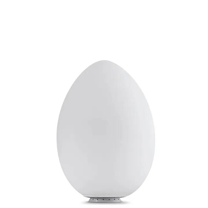 FontanaArte Uovo Stor Hvid – bordlampe — produktfoto