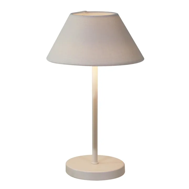 Watt & Veke Teya Off White – transportabel bordlampe — produktfoto