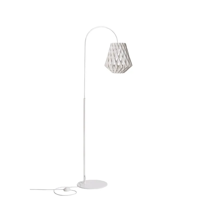 Pilke Signature 28 Hvid – gulvlampe — produktfoto