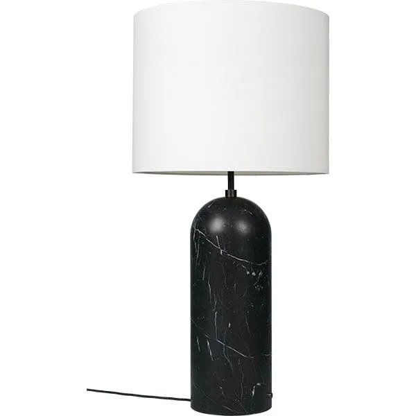 GUBI Gravity Low XL Sort/Hvid – gulvlampe — produktfoto