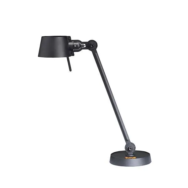 Tonone Bolt En Arm Smokey Black – bordlampe — produktfoto