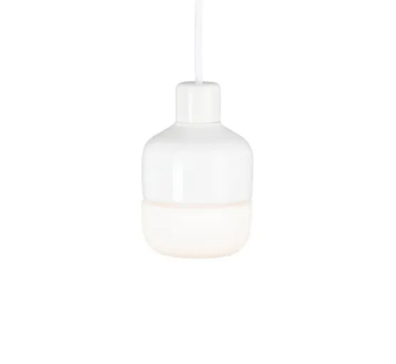 Ifö Electric Ohm 100/155 , hvid/mat opal – pendel — produktfoto