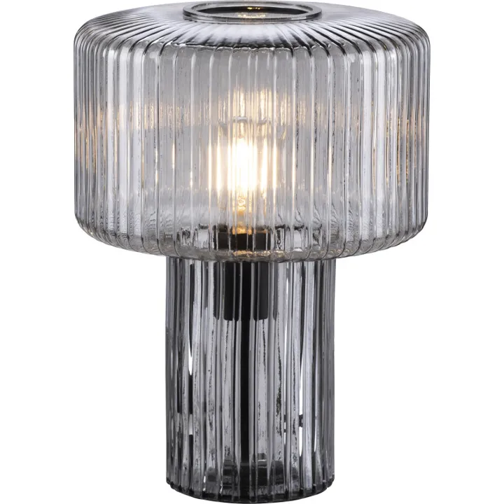 Paul Neuhaus Fungus , røgfarvet – bordlampe — produktfoto
