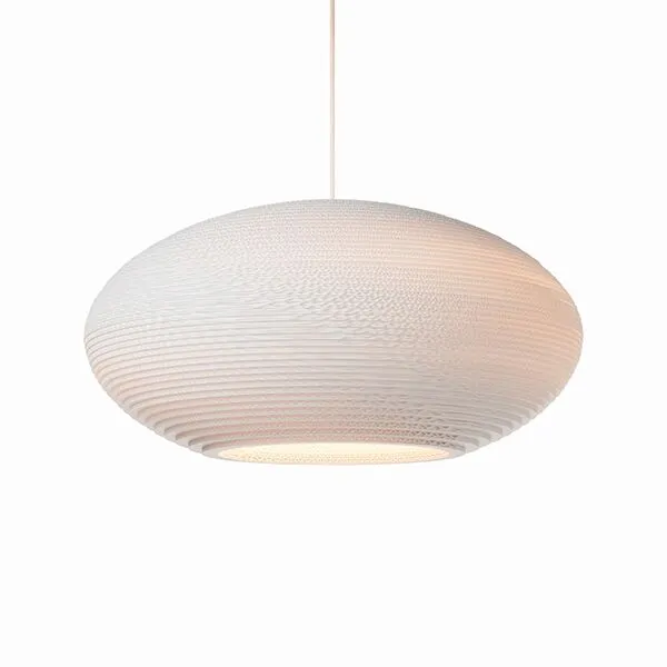 Graypants Scraplight Disc 24 Hvid – pendel — produktfoto