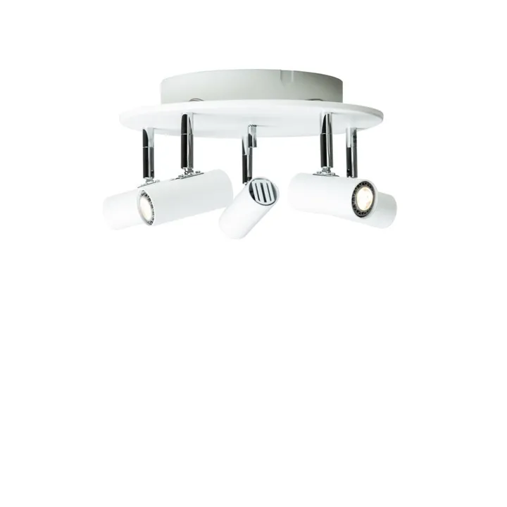 Belid Cato 5 Spotlights Rund Mat Hvid – spot — produktfoto