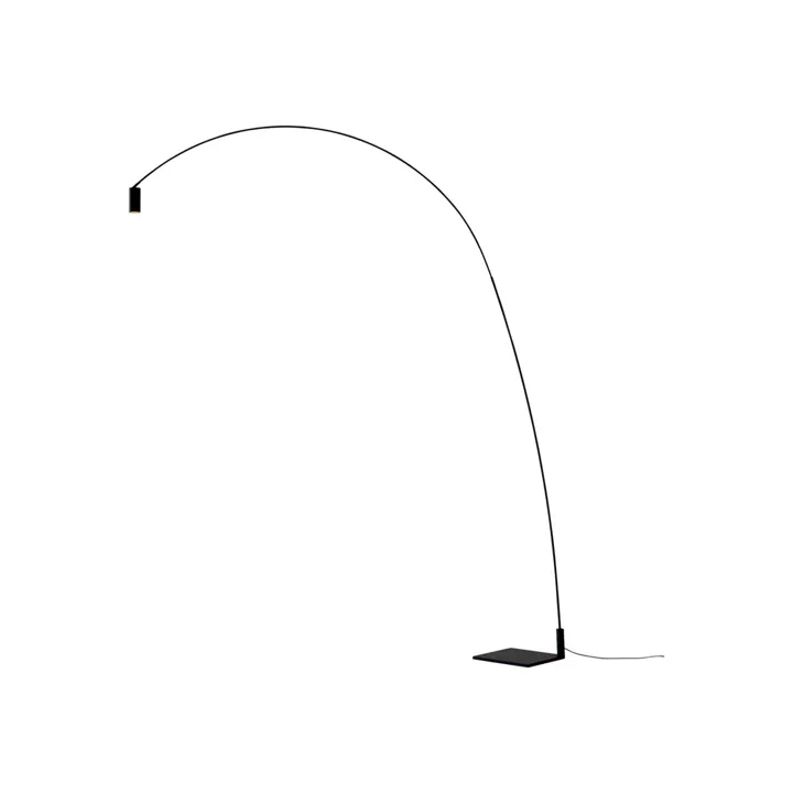 Nemo Fox Sort – gulvlampe — produktfoto