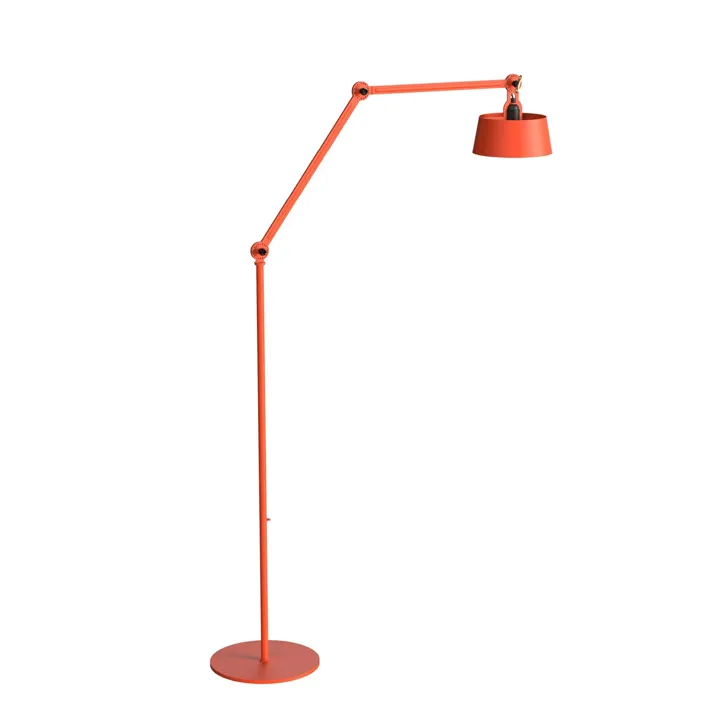 Tonone Bolt Lang 2 Arm Striking Orange – gulvlampe — produktfoto