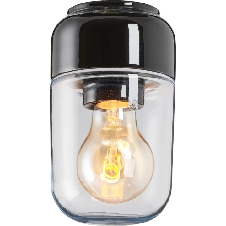 Ifö Electric Ohm , sort/klar – loftlampe — produktfoto