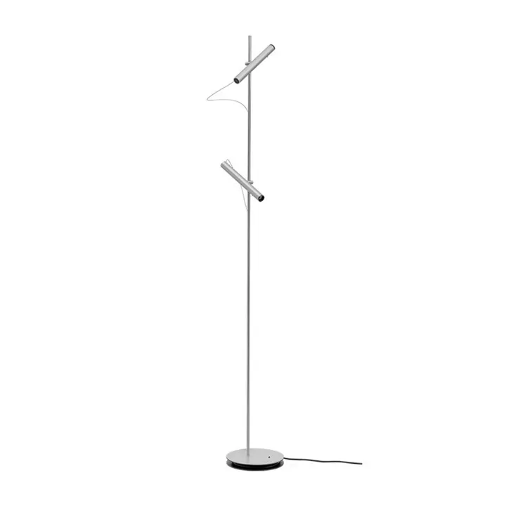 Baltensweiler Linija S Aluminium – gulvlampe — produktfoto