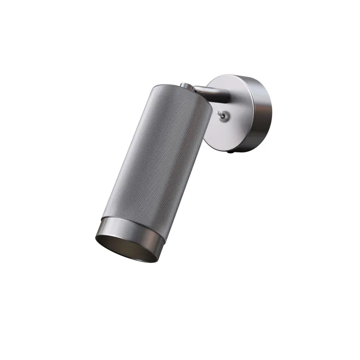 Edgeform Holster med kontakt i nikkel – væglampe — produktfoto