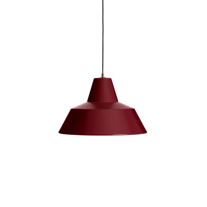 Made By Hand Workshop W4 Wine Red – pendel — produktfoto