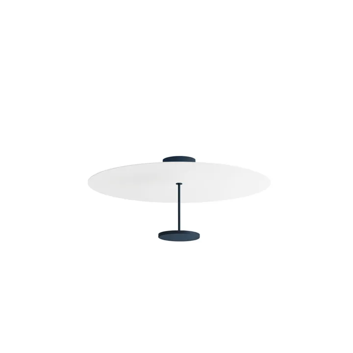 Linea Light collection Stilo_S Ø74 Stålblå – loftlampe — produktfoto