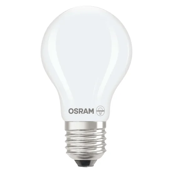 Osram LED-pære 5,9W E27 827, mat – pære — produktfoto