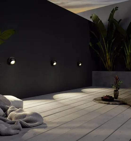 Occhio Sito Lato VOLT udendørs væg/, flere varianter – udendørslampe — produktfoto