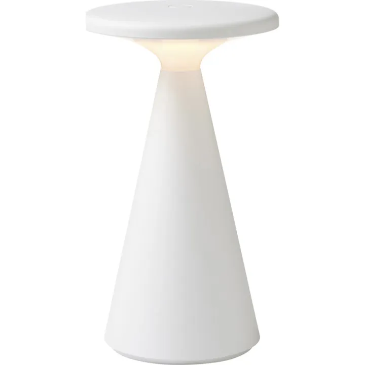 Nielsen Light Nyhavn genopladelig , hvid – bordlampe — produktfoto