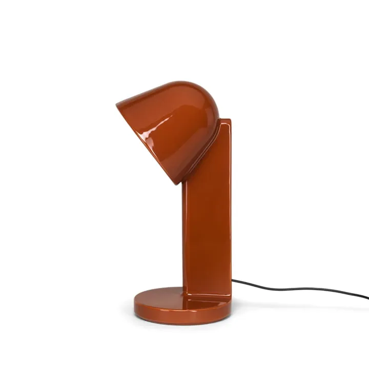 Flos Céramique Down Rust Red – bordlampe — produktfoto