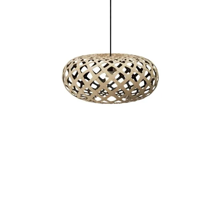 David Trubridge Kina Ø60 Bamboo / Sort – pendel — produktfoto