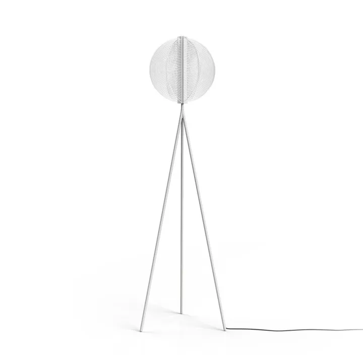 Papylia Gulvlampe H179 Poleret White 9003 — produktfoto