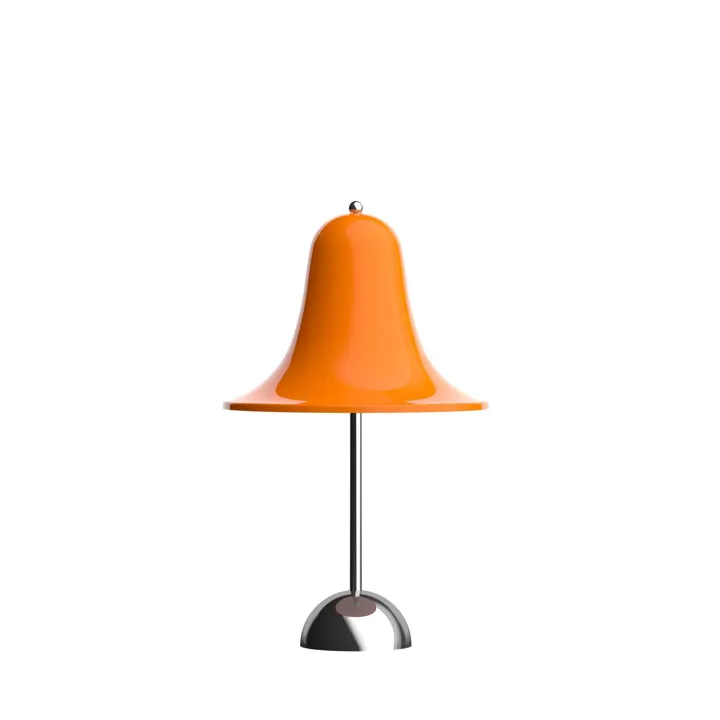 Verpan Pantop Vivid Orange – transportabel bordlampe — produktfoto