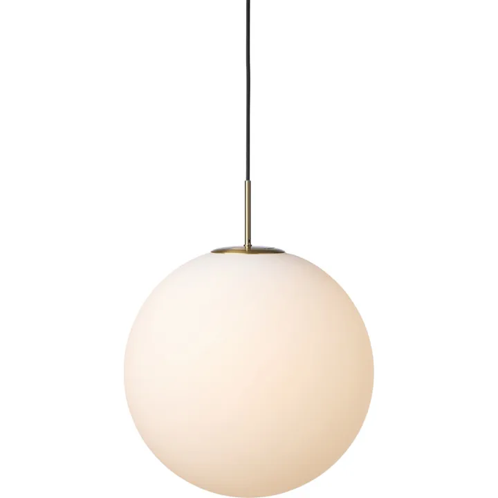 Nielsen Light Nora cafependel, opal/messing, Ø40 cm – pendel — produktfoto