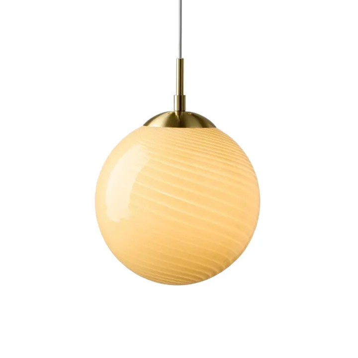 Halo Design Candy Ball Ø25 Creme – pendel — produktfoto