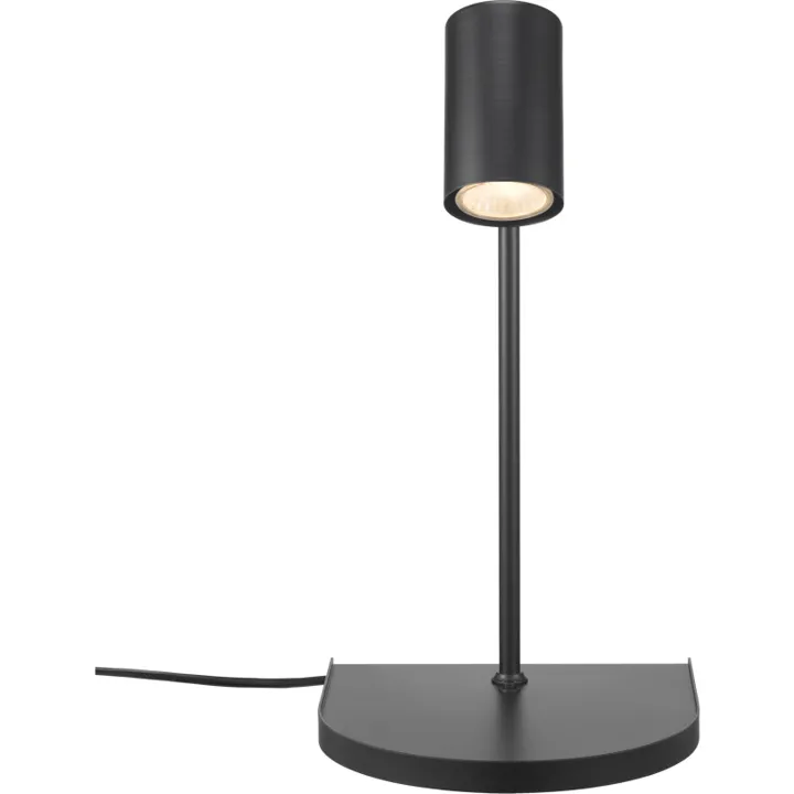 Nordlux Cody med USB, sort – væglampe — produktfoto