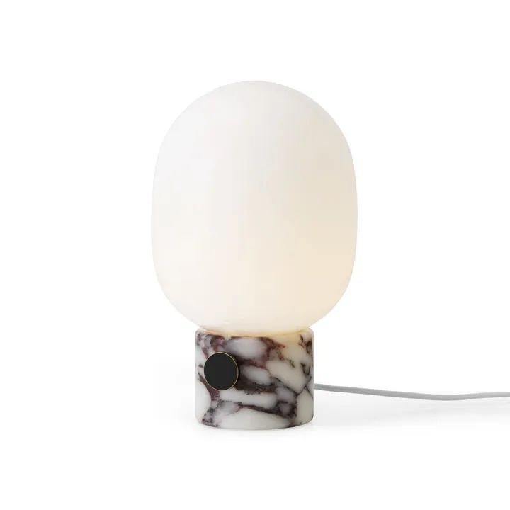 Audo Copenhagen JWDA Calacatta Marmor/Bruneret Messing – bordlampe — produktfoto