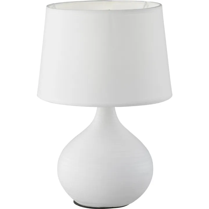 Trio Lighting Martin , hvid – bordlampe — produktfoto