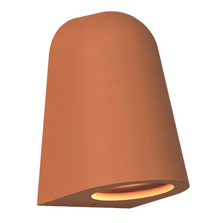 Astro Mast Light Terracotta Concrete – væglampe — produktfoto