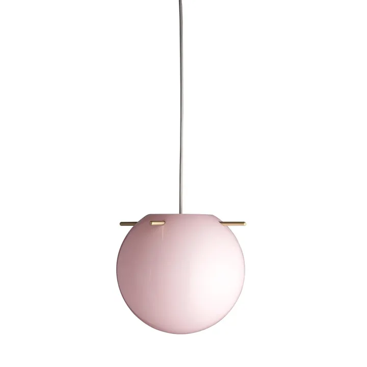 Frandsen Koi Ø32 Opal Rose/Messing Sticks – pendel — produktfoto
