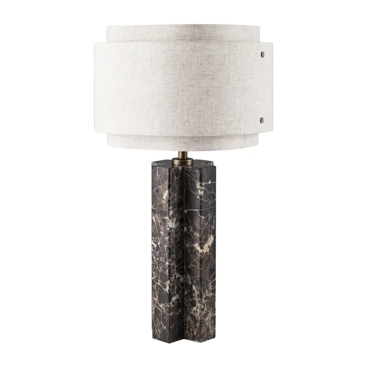 Design For The People Takai Beige/Marmor – bordlampe — produktfoto