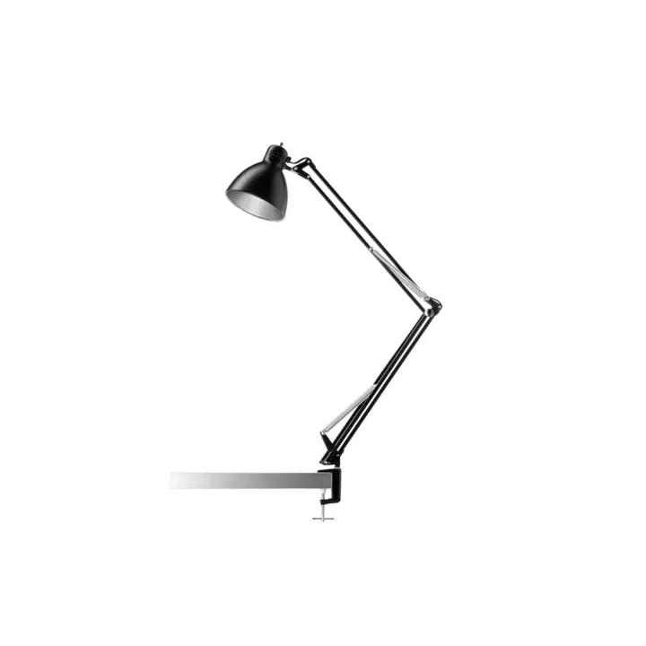 Nordic Living Archi T1 Junior med klemme Mat Sort Nordic Living – bordlampe — produktfoto