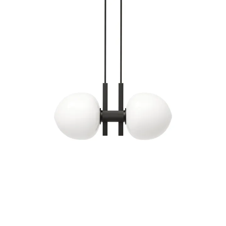 LYFA MEMOIR 120 II Sort/Opal – pendel — produktfoto
