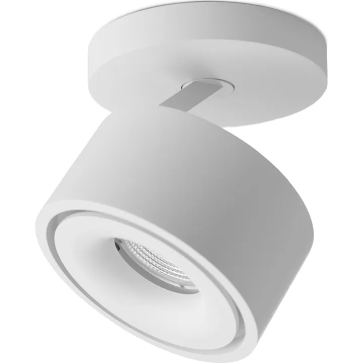 Antidark Easy Braccio W100 påbygningsspot, hvid – spot — produktfoto