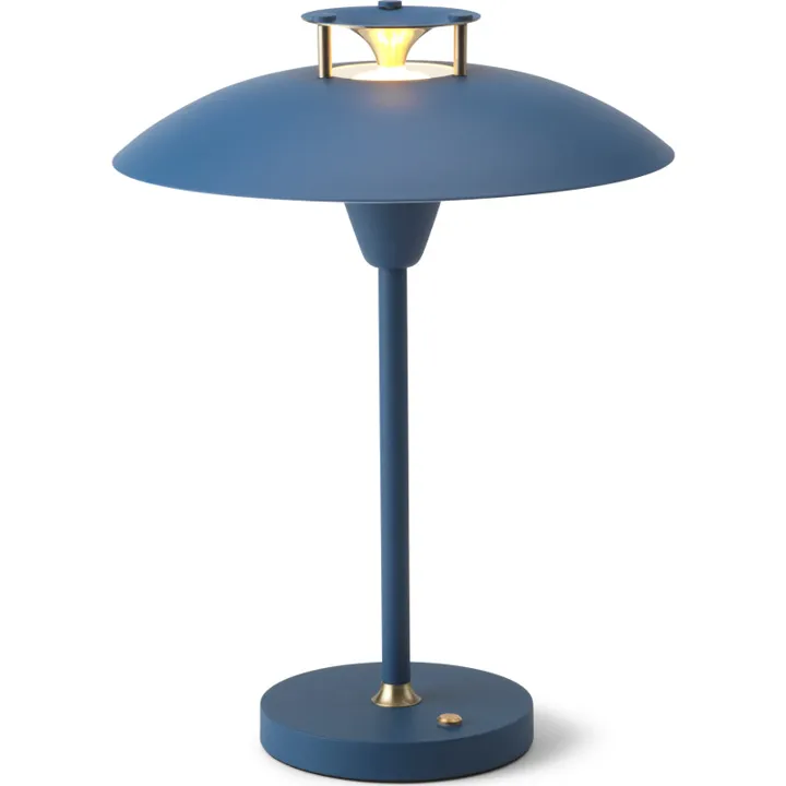 Halo Design Stepp 1-2-3 genopladelig , blå – bordlampe — produktfoto