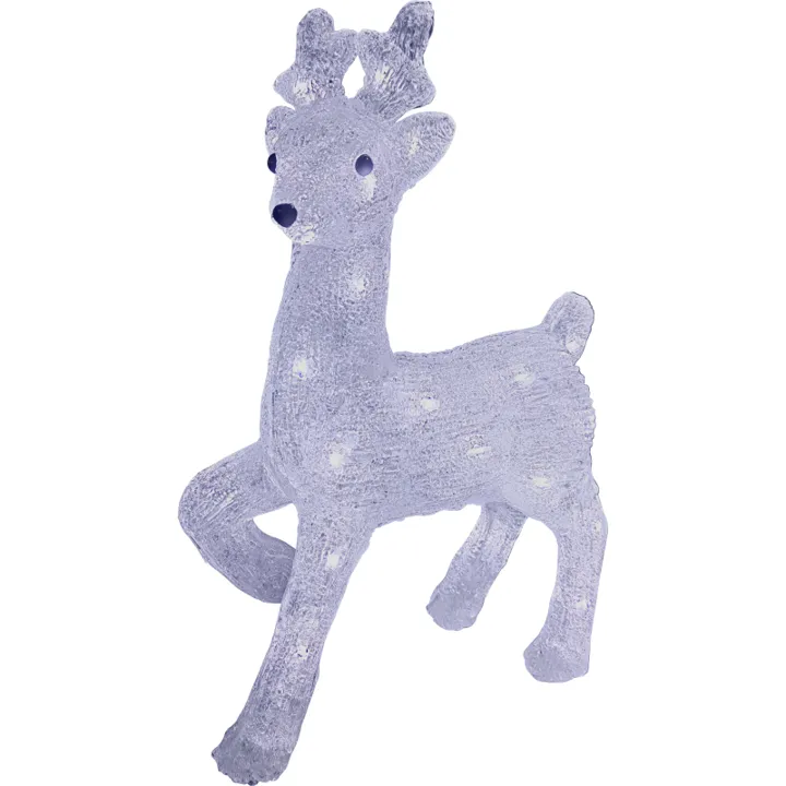 Veli Line Bambi rensdyr, hvid – udendørslampe — produktfoto