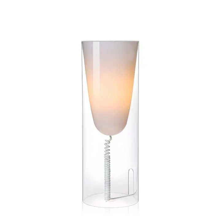 Kartell Toobe Krystal – bordlampe — produktfoto