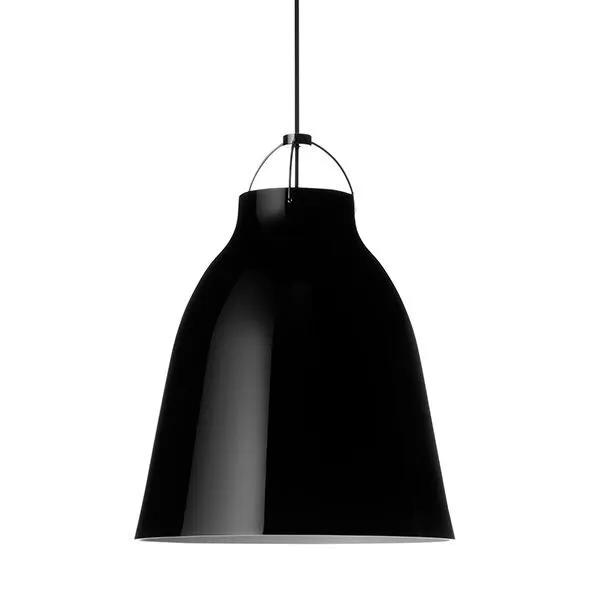 Fritz Hansen Caravaggio P3 Sort/Sort – pendel — produktfoto