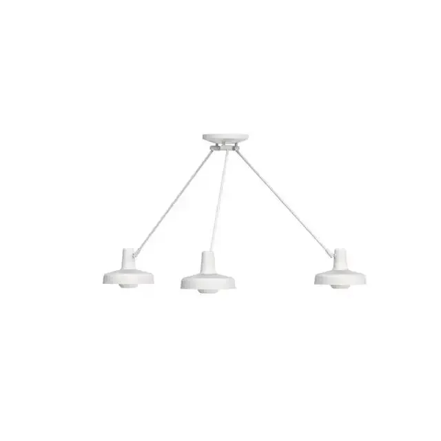 Grupa Arigato Triple Palace White – loftlampe — produktfoto