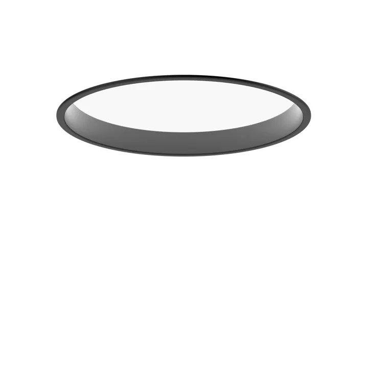Louis Poulsen LP Circle Indbygning Ø26 3000K & Dali/Switch-Dim Sort – loftlampe — produktfoto