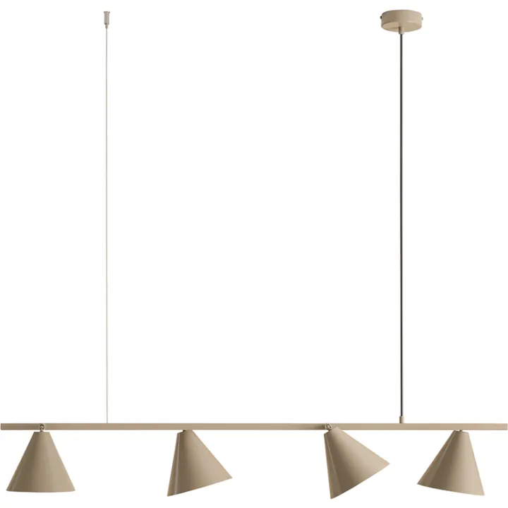 Aldex Form 4 langbordspendel, beige – pendel — produktfoto