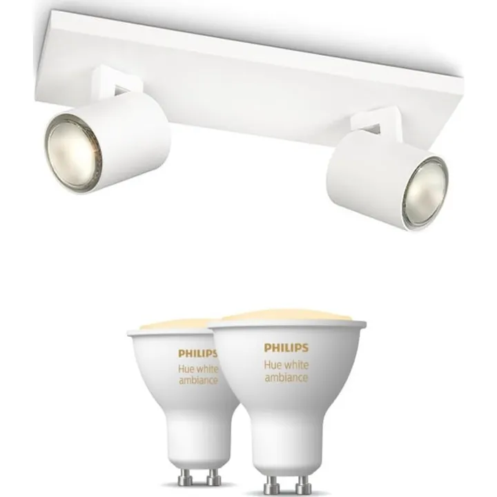 Philips Hue Philips Runner , 2 spots, Hue White Ambiance pærer – spot — produktfoto