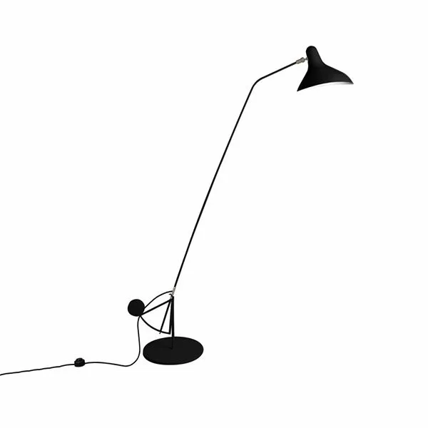 Schottlander Mantis BS1 B Sort Rundfod – gulvlampe — produktfoto