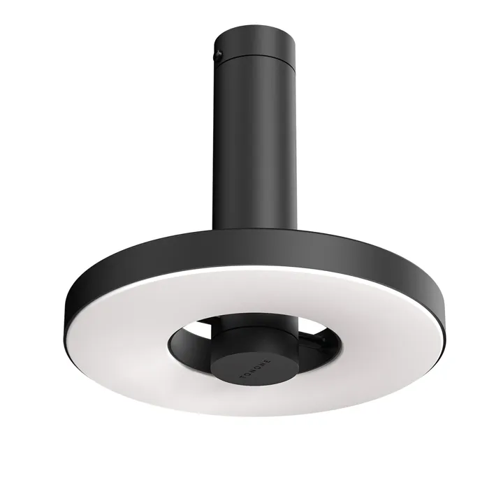 Tonone Beads Inside Smokey Black – loftlampe — produktfoto