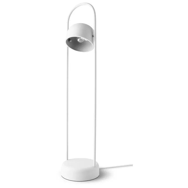 Please wait to be seated Quay Stor Ø21 Hvid – gulvlampe — produktfoto
