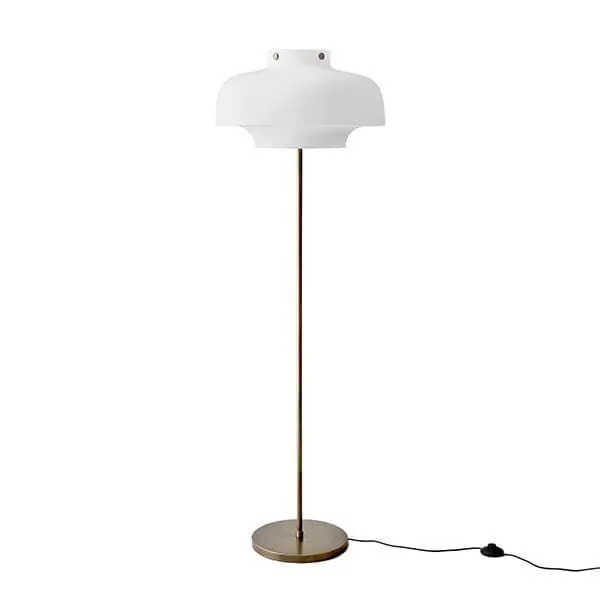 &Tradition Copenhagen SC14 Opal Glas & Messing – gulvlampe — produktfoto