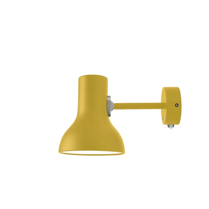 Anglepoise Type 75 Mini Margaret Howell Edition Yellow Ochre – væglampe — produktfoto