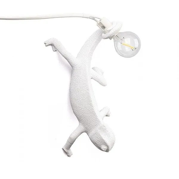 Seletti Chameleon Going Down Hvid – væglampe — produktfoto