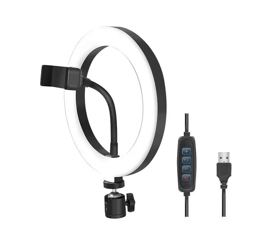 LogiLink Smartphone ring light, Ø 20 cm — produktfoto