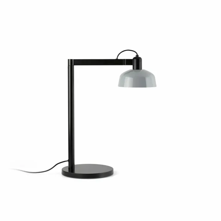Faro TATAWIN Satin Sort/Grayish Blue – bordlampe — produktfoto